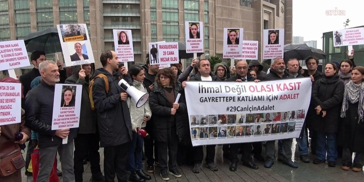 29 emekçinin öldüğü gece kulübü yangını! Aileler adliye önünde feryat etti