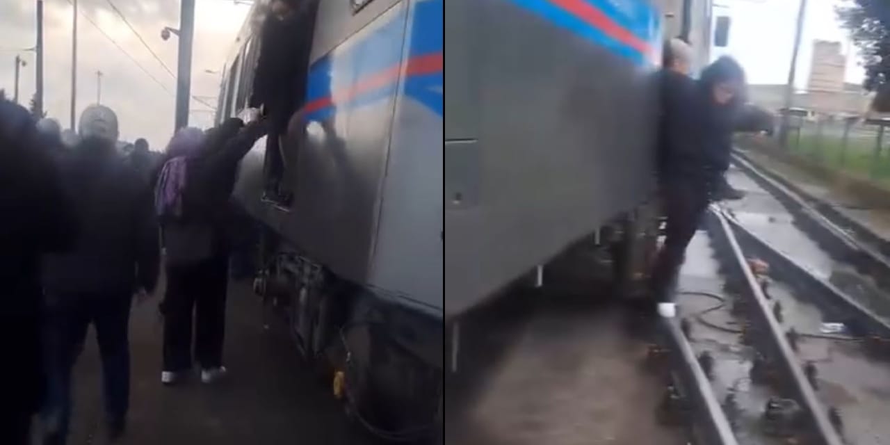 Topkapı tramvayı raydan çıktı! Yolcular tahliye edildi