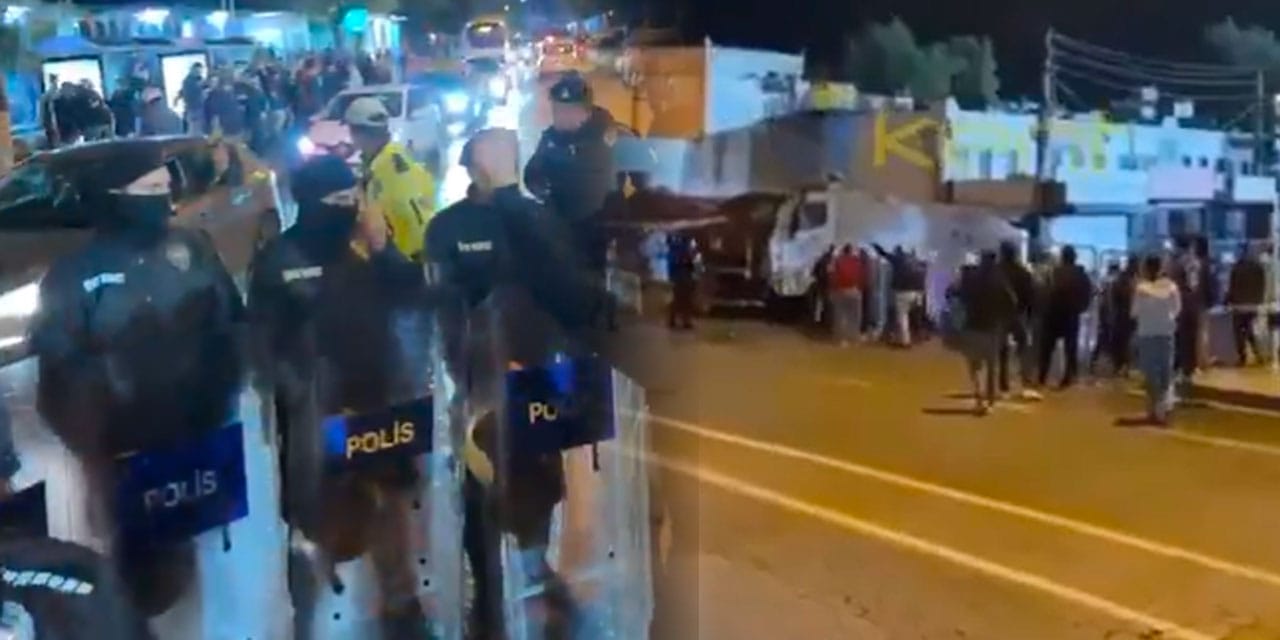 Bodrum sokakları savaş alanına döndü: Amedspor maçı öncesi ortalık karıştı