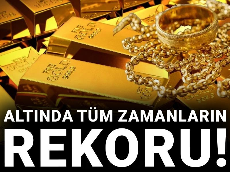 Altında tüm zamanların rekoru!
