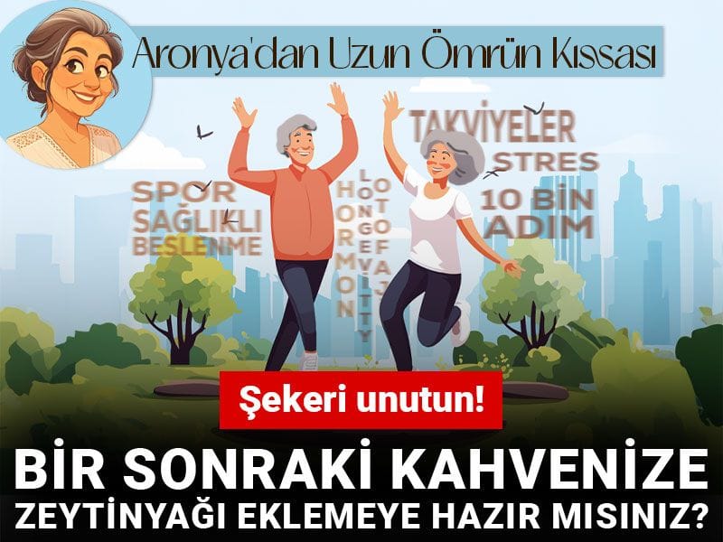 Şekeri unutun! Bir sonraki kahvenize zeytinyağı eklemeye hazır mısınız?