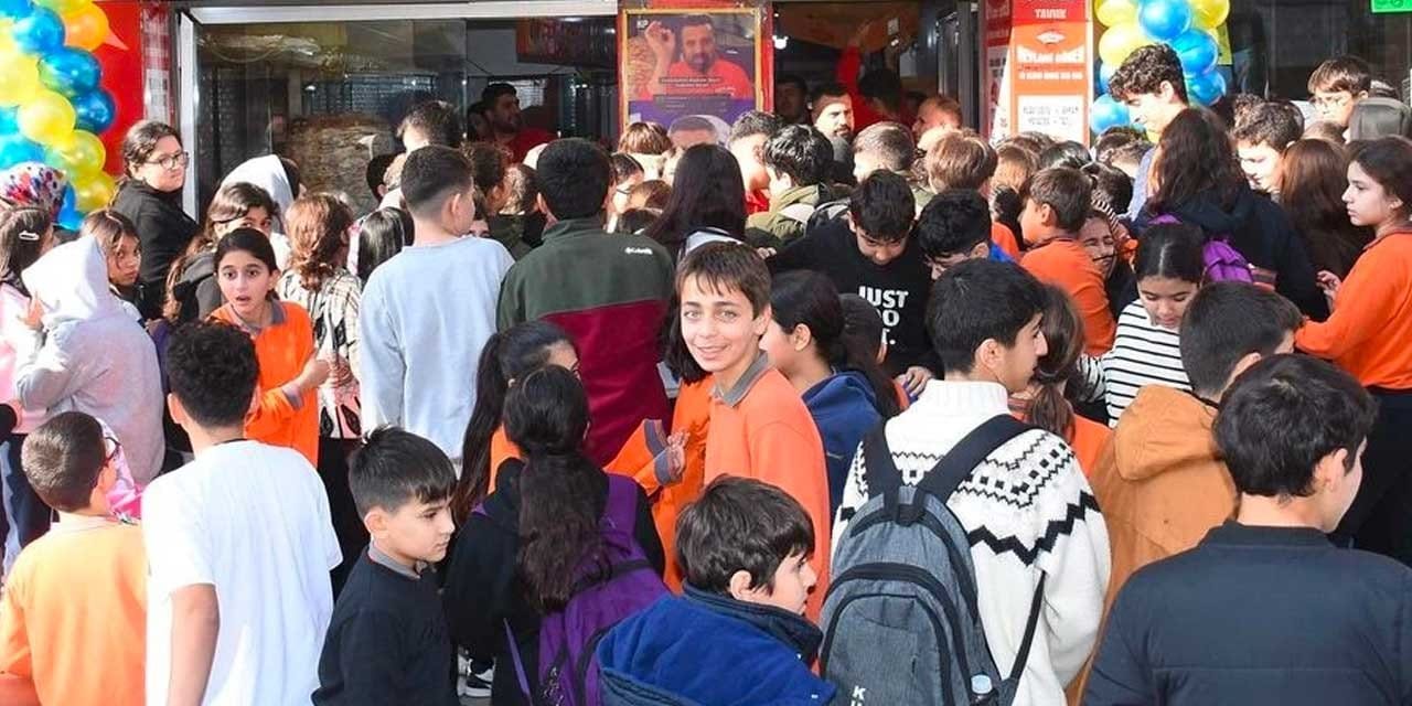 Sadettin Saran'ın bir sözü yetti: 2 bin 500 çocuk akın etti