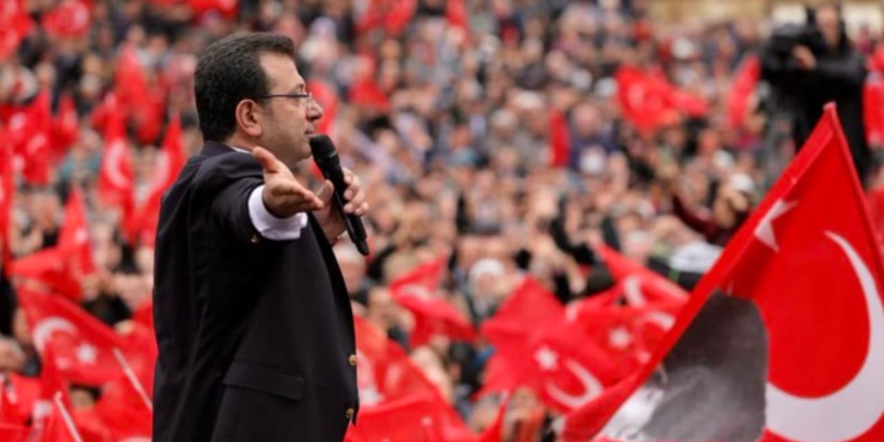 İmamoğlu'ndan Kağıthane'ye çağrı: Salonlarda değil meydanlardayız!