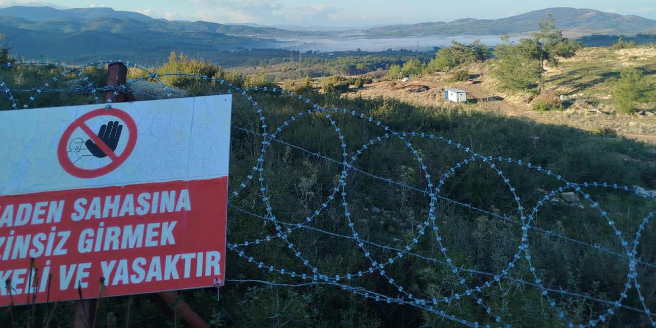 Akbelen'de zeytinler tehdit altında! Dikenli tellerle çevirdiler!