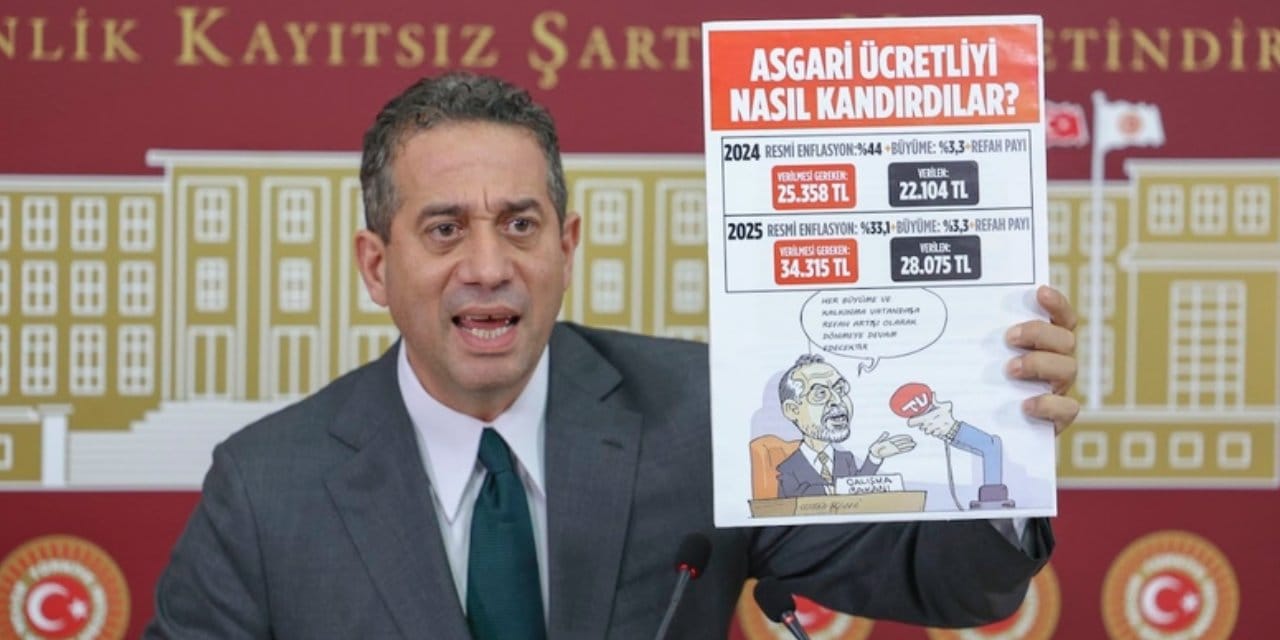 Ali Mahir Başarır sadece asgari ücreti konuştu