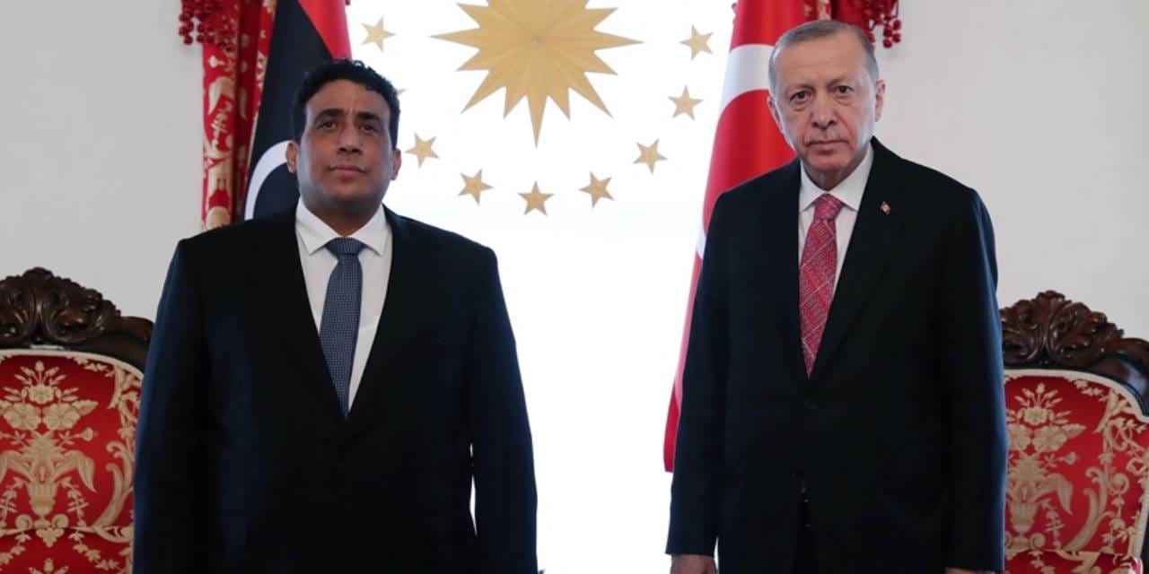 Erdoğan Libya Başkanlık Konseyi Başkanı Menfi ile görüştü