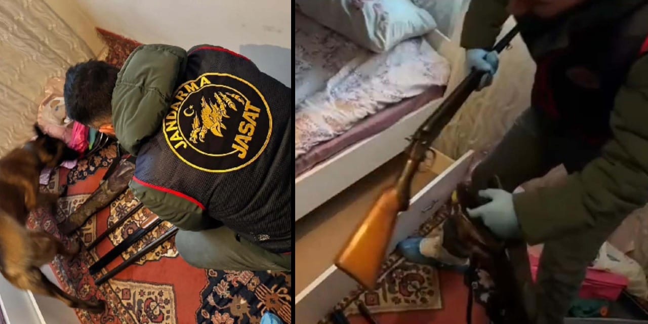 Aydın'da silah ve uyuşturucu operasyonu: 2 gözaltı