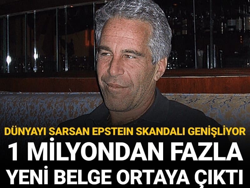 Pedofil Epstein skandalı genişliyor: 1 milyondan fazla yeni belge ortaya çıktı