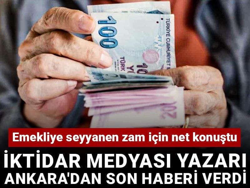 Emekliye seyyanen zam için net konuştu: İsa Karakaş Ankara'dan son haberi verdi