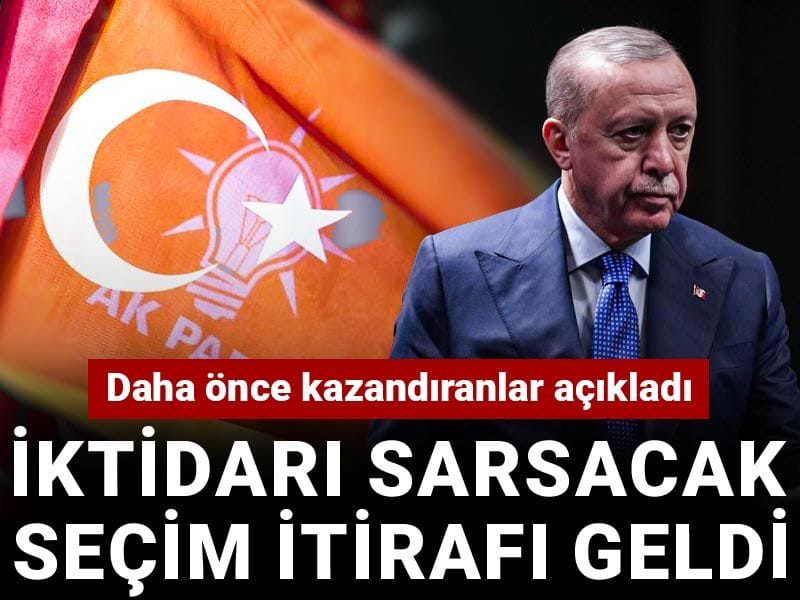 İktidarı sarsacak seçim itirafı geldi: Daha önce kazandıranlar açıkladı
