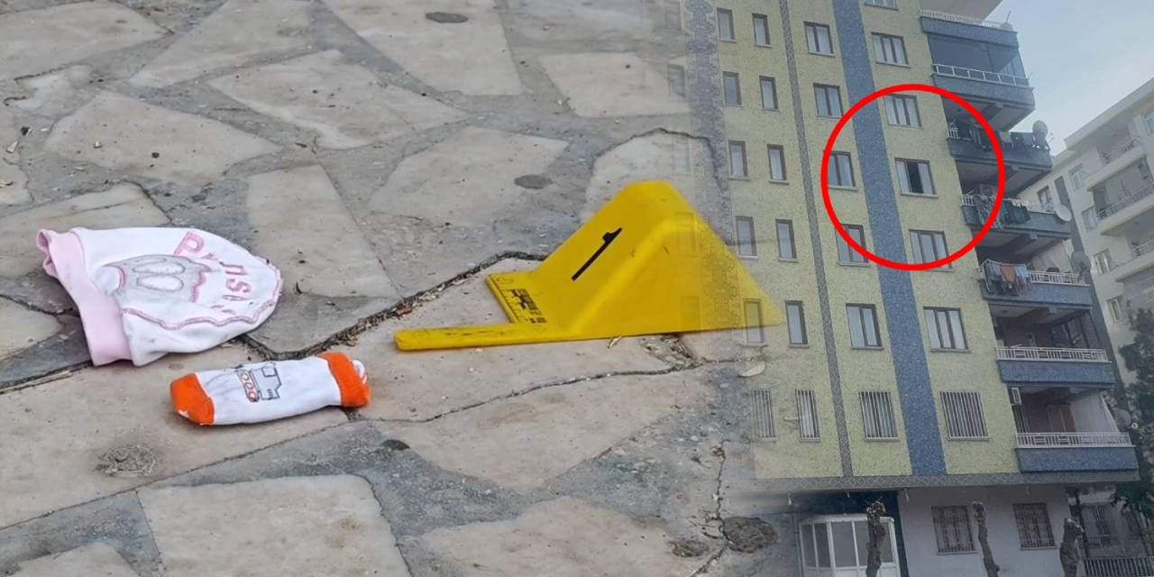 Kayınpederinin evinde üç aylık bebeğini dördüncü kattan attı! Anne gözaltında