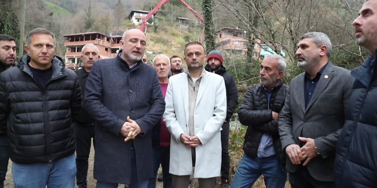 Dereden su yerine beton aktı! Hopa’da ıslahın gri yüzü