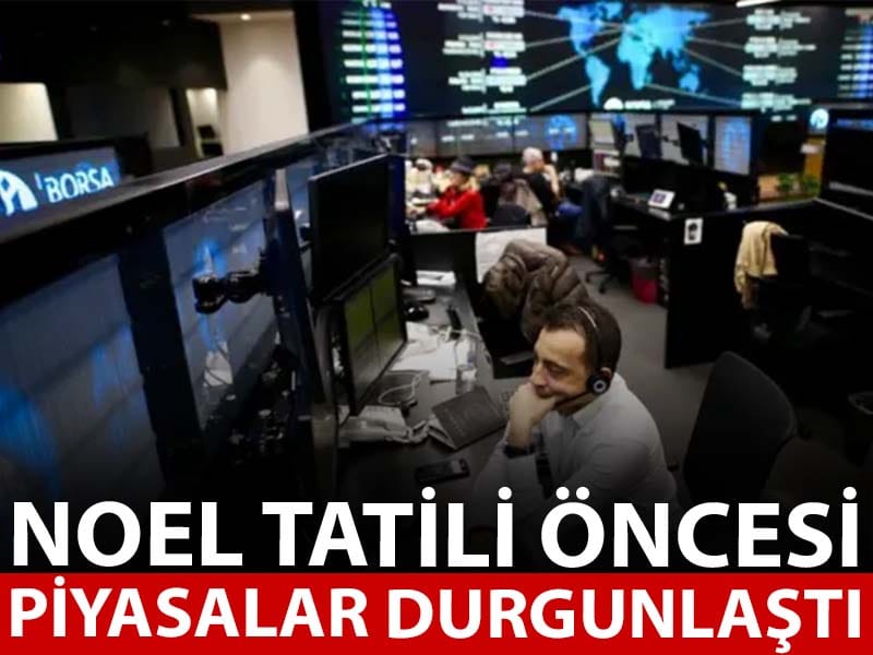 Küresel piyasalardaki tatil Borsa İstanbul'u da etkiledi