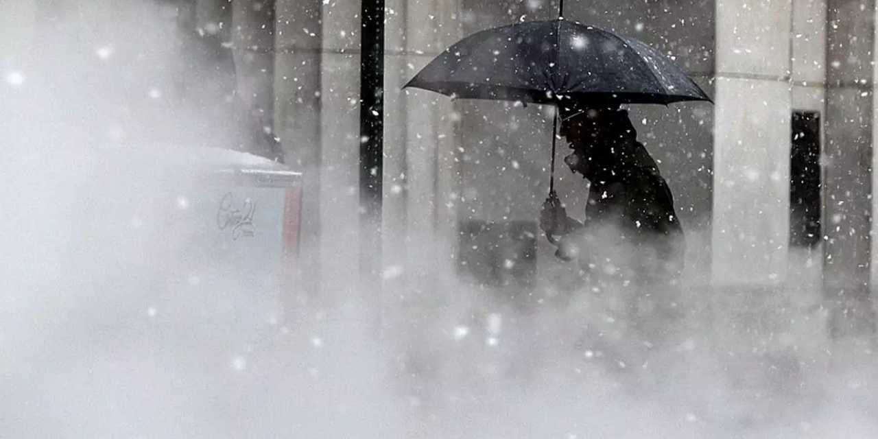 Kar karayele bindi! Meteoroloji olacakları saat saat açıkladı