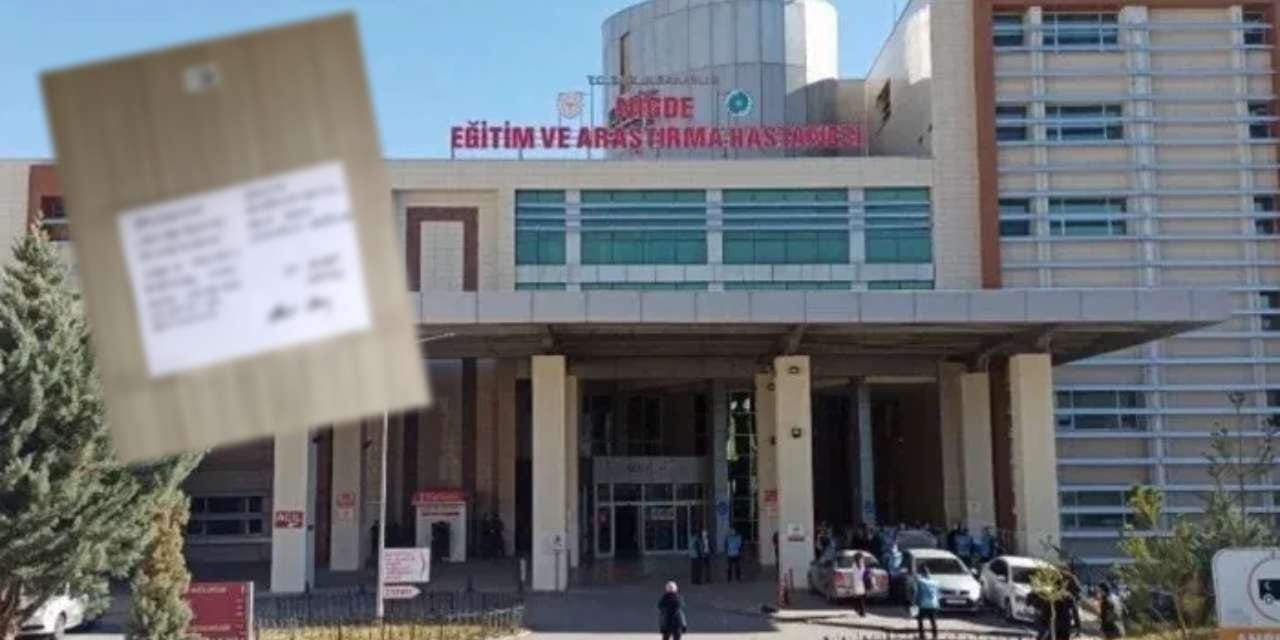Ameliyathanesi yanan hastanede skandal bitmiyor: Doktor kapısına astığı notla isyan etti