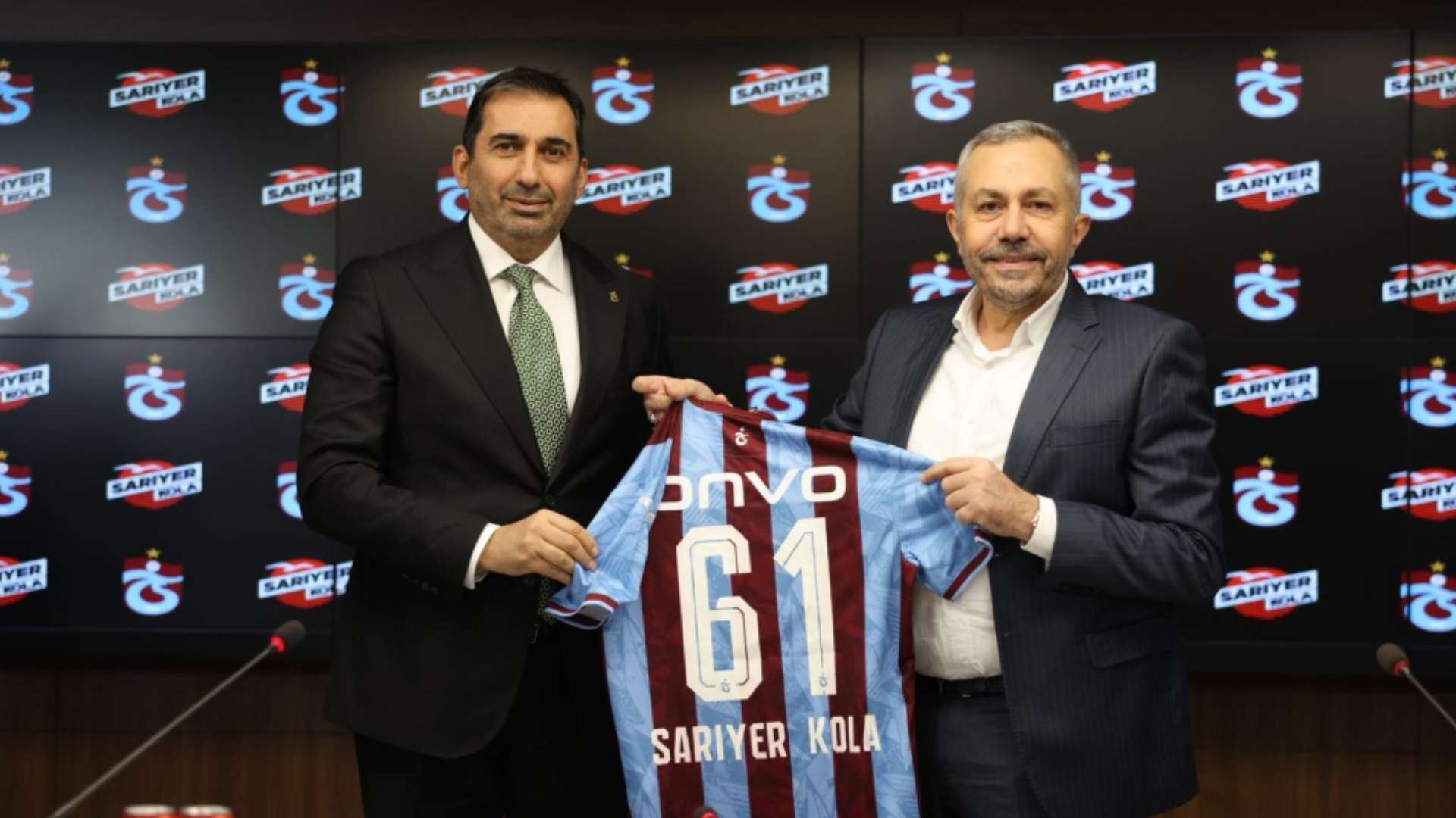 Trabzonspor’dan Sarıyer Kola ile Yeni Sezon Sponsorluk Anlaşması