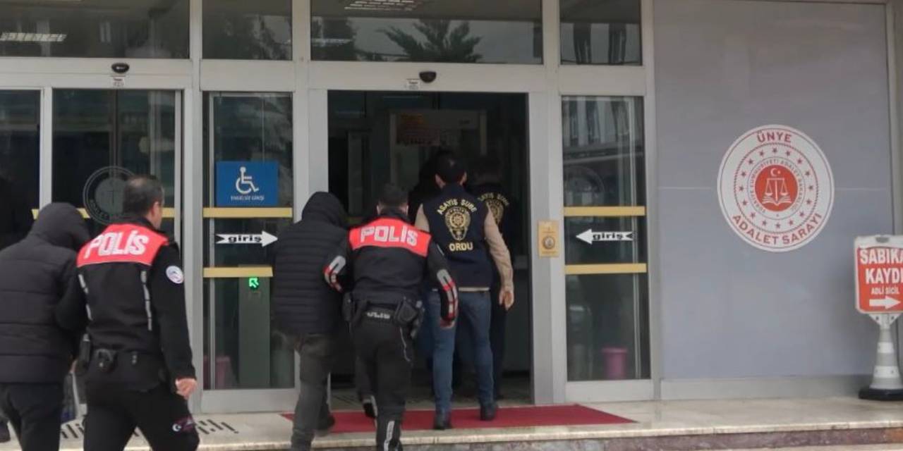 Ordu'da 'change' araç operasyonu: 3 şüpheli tutuklandı