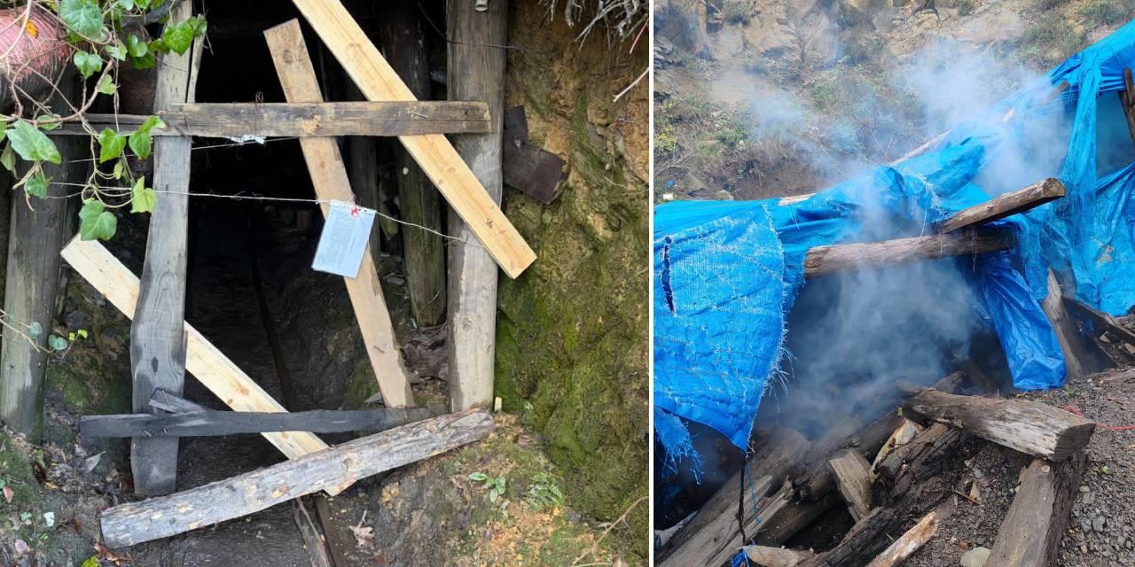 Kaçak faaliyete darbe! 19 maden ocağı patlayıcıyla imha edildi