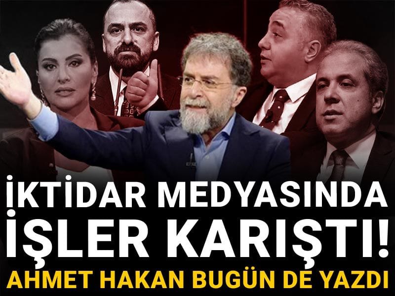 İktidar medyasında işler karıştı! Ahmet Hakan bugün de yazdı