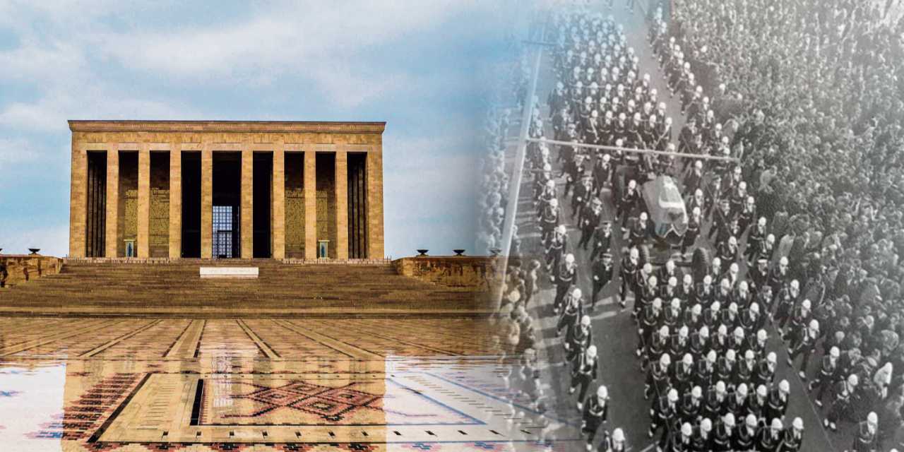 Zamanının genç subayları yeniden Anıtkabir'de
