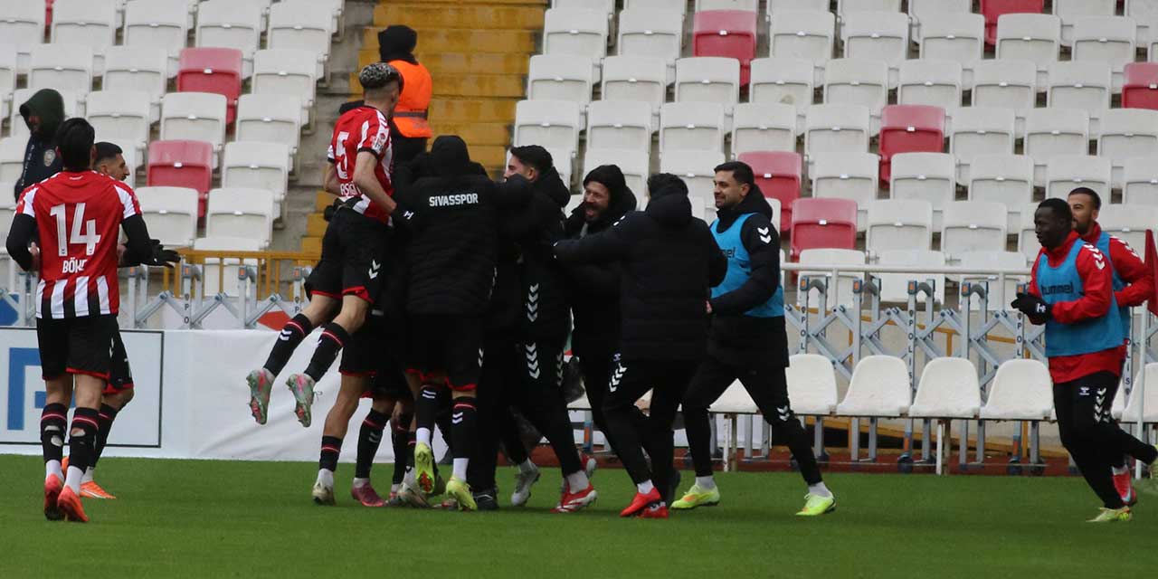 Sivasspor bol kar yağışlı maçta kazandı