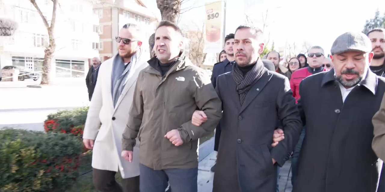 Sürece karşı Anıtkabir'e yürüdüler