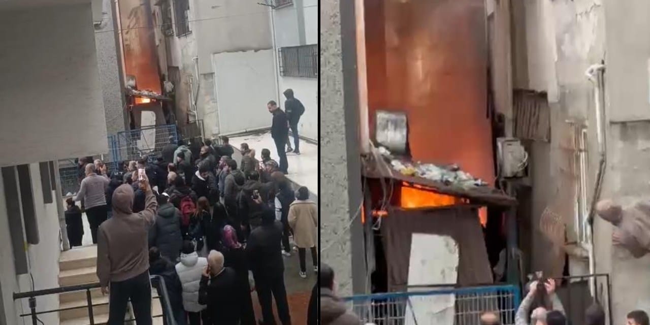 Sultangazi'de tekstil atölyesinde yangın faciası!