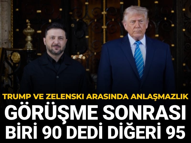 ABD'de kritik Trump-Zelenski görüşmesi: Yüzde 90 anlaştık