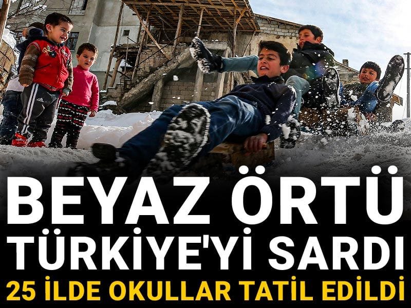 29 Aralık 2025 okullar tatil mi? Kar tatili olan iller hangileri, tatil açıklaması geldi mi?