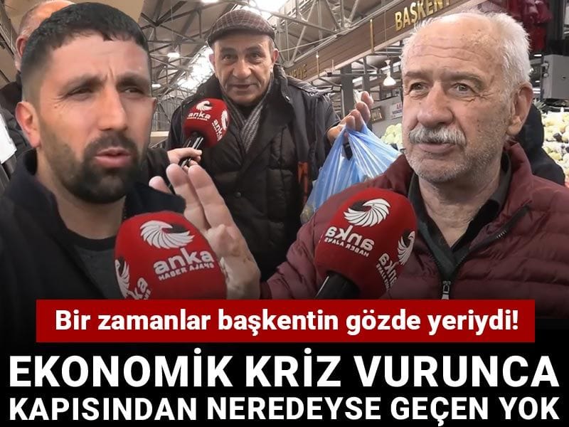 Bir zamanlar başkentin gözde yeriydi! Ekonomik kriz vurunca kapısından neredeyse geçen yok