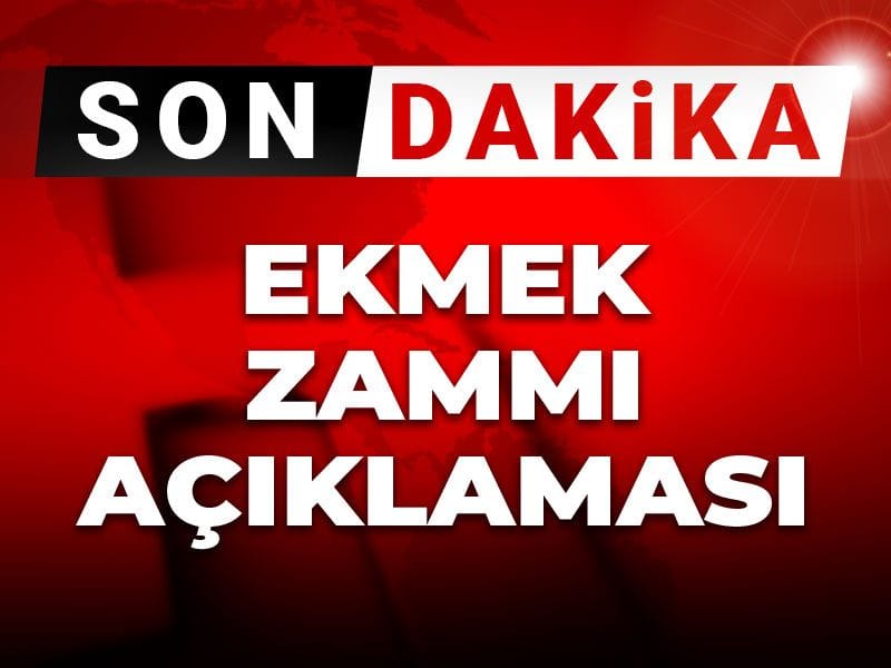 Türkiye Fırıncılar Federasyonu'ndan ekmek zammı açıklaması