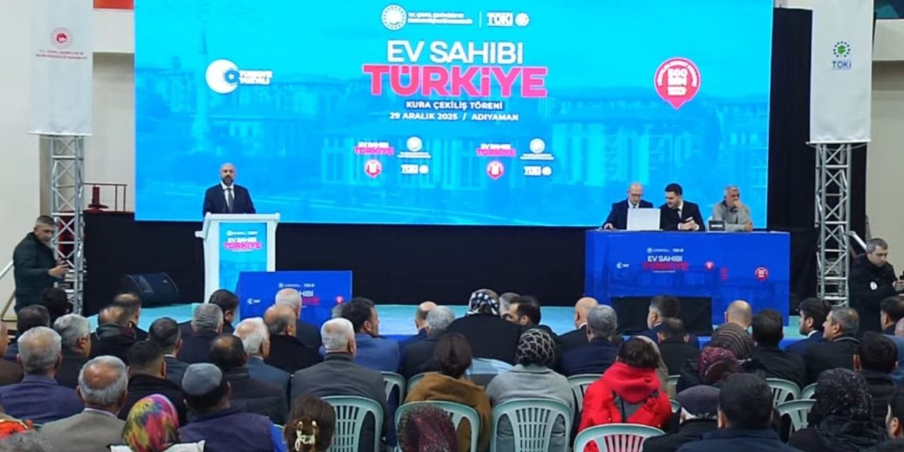 500 bin sosyal konut için kura çekimi başladı!