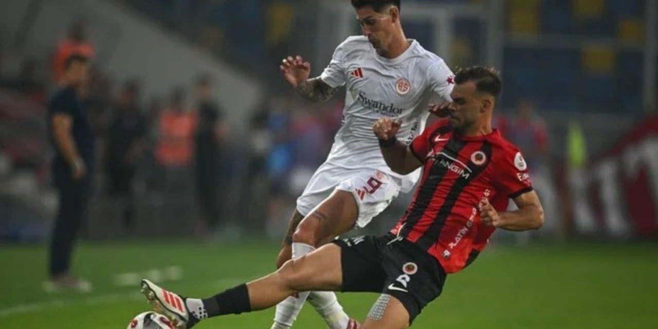 Antalyaspor'u pılını pırtını toplayıp terk etti Almanya'ya gitti