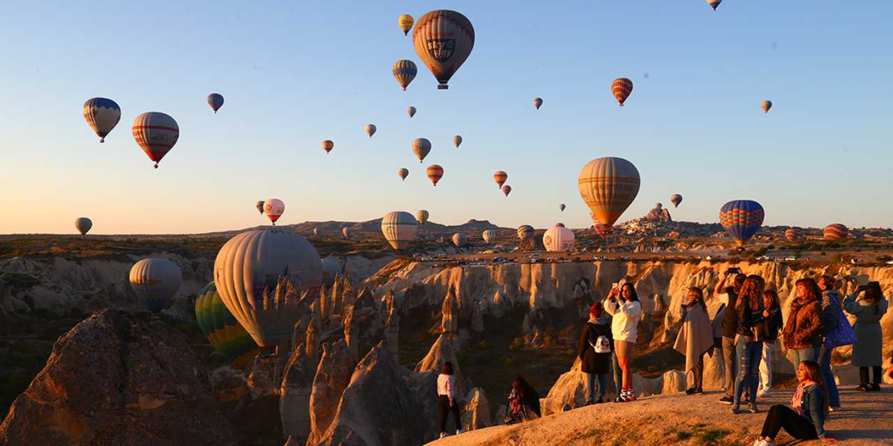 Kapadokya'da balon turları yapılamıyor: Yine iptal edildi