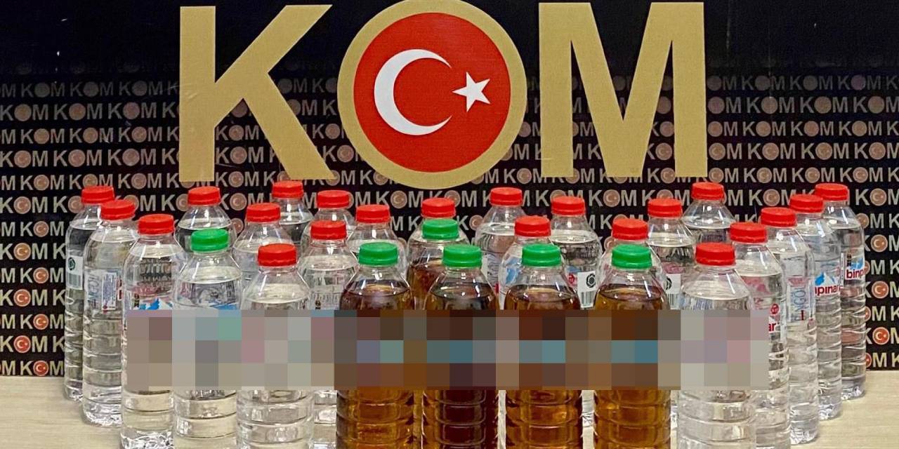 Kars'ta yılbaşı öncesi sahte içki operasyonu