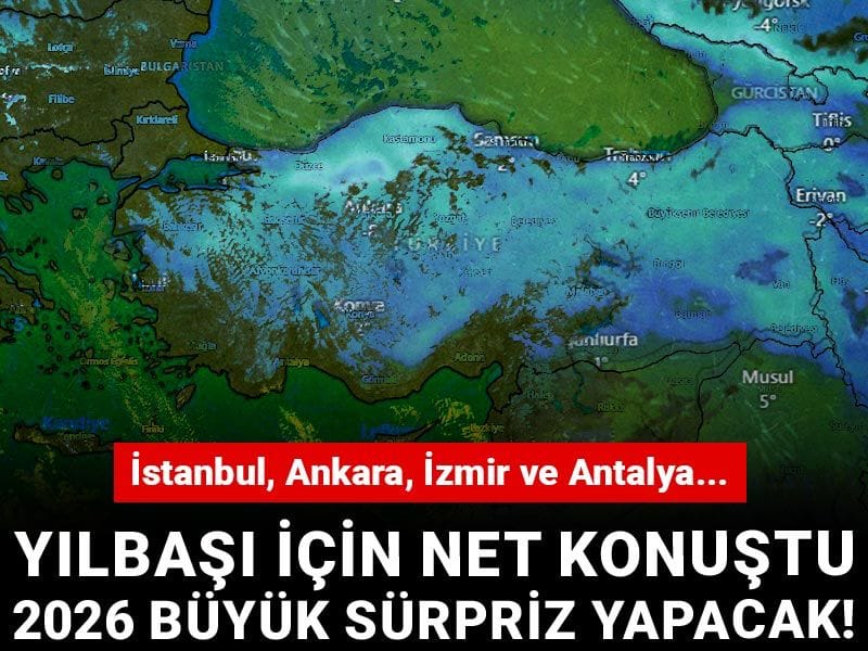 Yılbaşı için net konuştu: 2026'da büyük sürpriz yapacak! İstanbul, Ankara, İzmir ve Antalya...