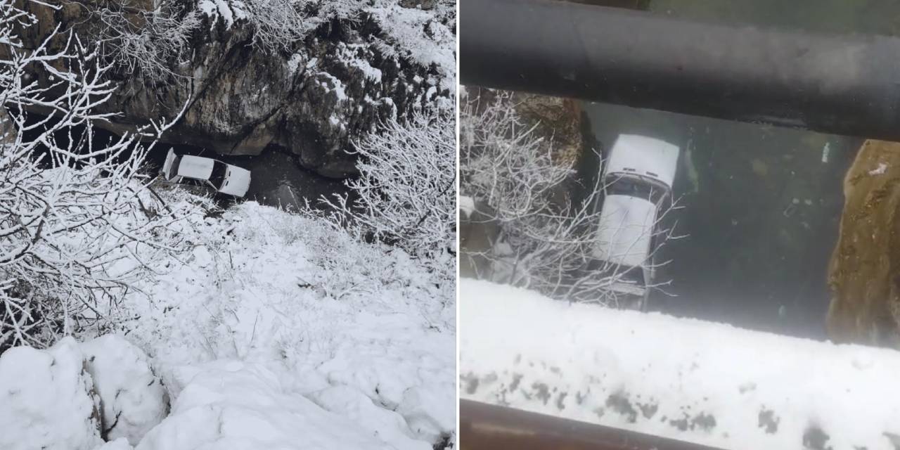 Diyarbakır'da köprü faciası! Metrelerce yükseklikten Sinek Çayı'na düştü