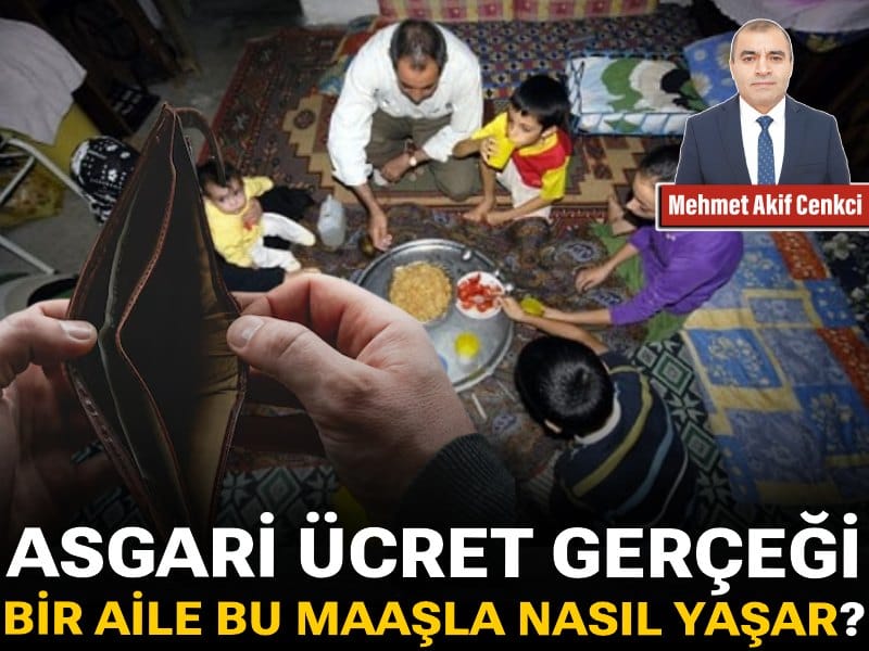 Asgari ücret gerçeği: Bir aile bu maaşla nasıl yaşar?