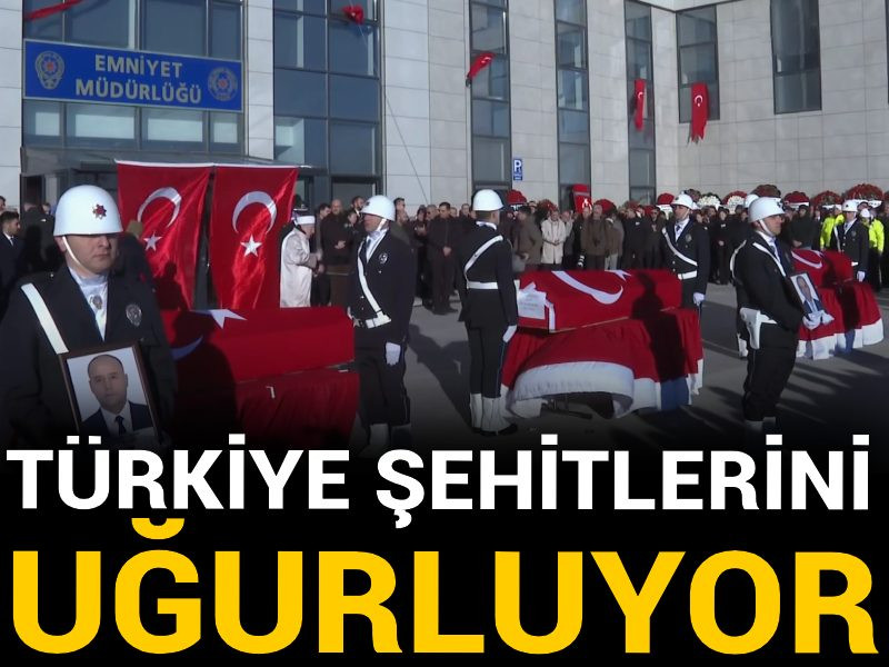Son dakika | Yalova'da 3 şehit polis için tören