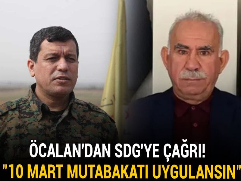 Son Dakika | Öcalan'dan SDG'ye 10 Mart Mutabakatı mesajı