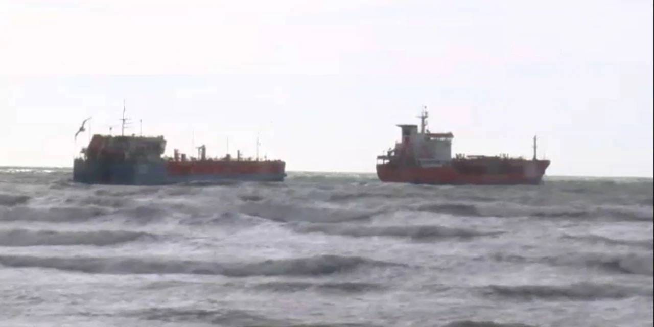 Son dakika | Bakırköy açıklarında iki tankerden acil durum çağrısı