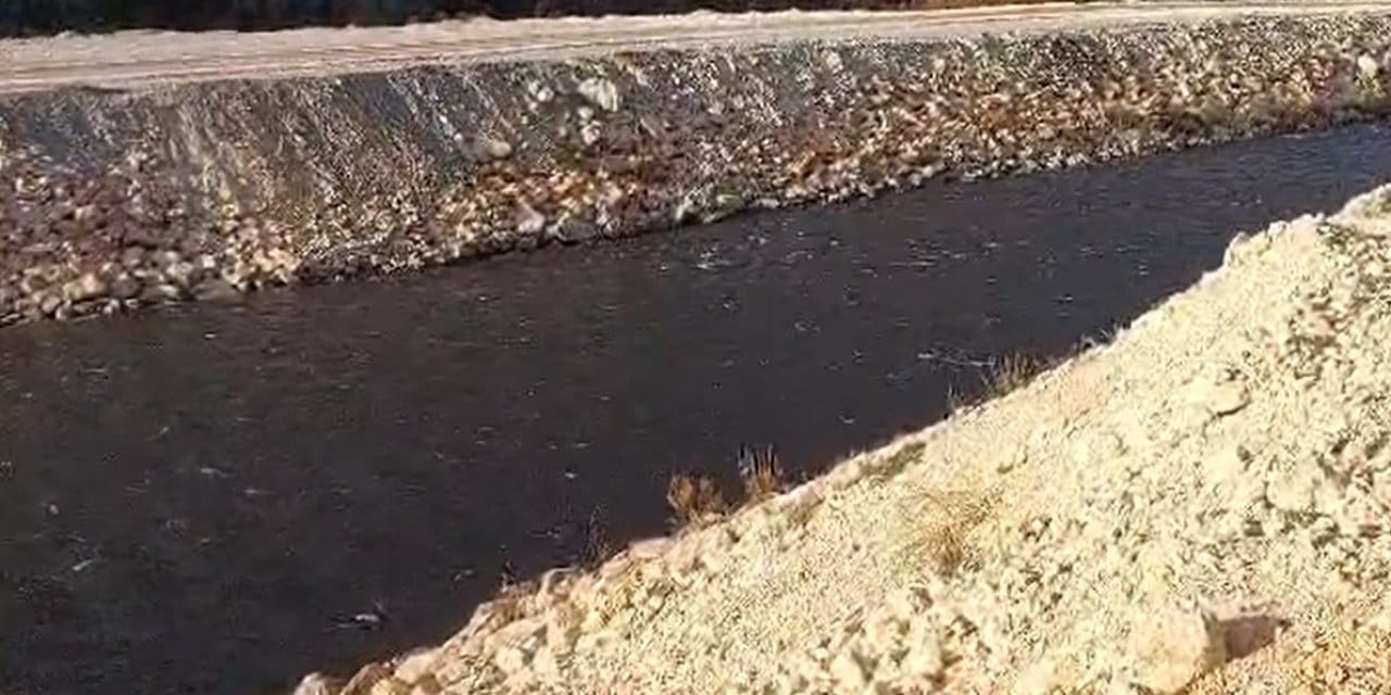 3 milyonluk ceza caydırmadı: Göksu Nehri'nde turkuaz yerini siyaha bıraktı