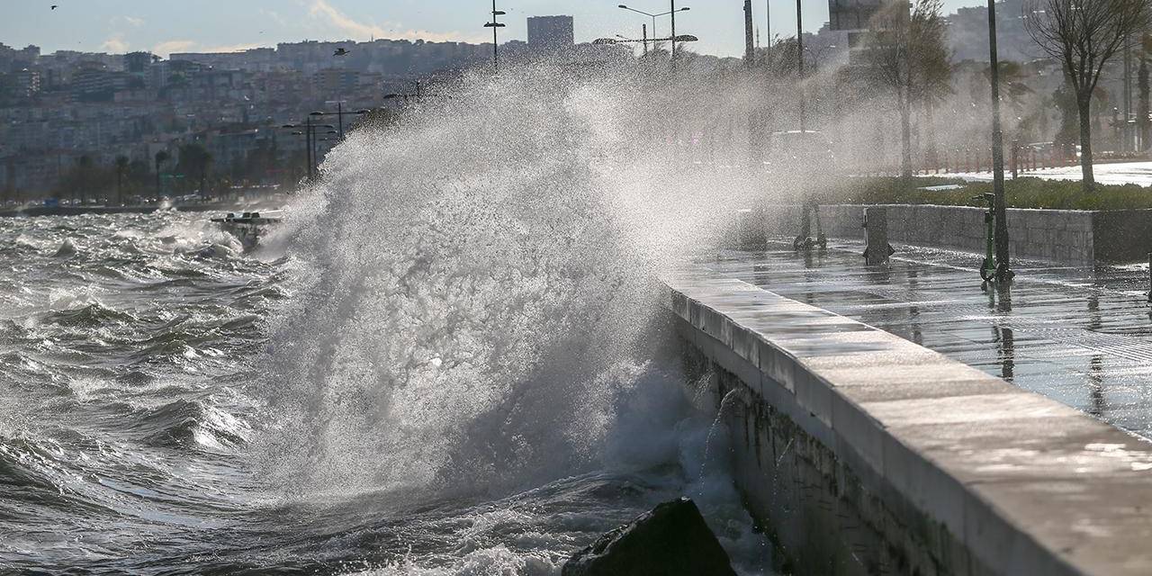 Meteoroloji'den Ege'ye fırtına uyarısı