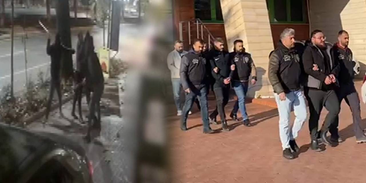 Takip ettikleri kişiyi sopalarla darbettiler: Kar maskeli şüphelilere tutuklama