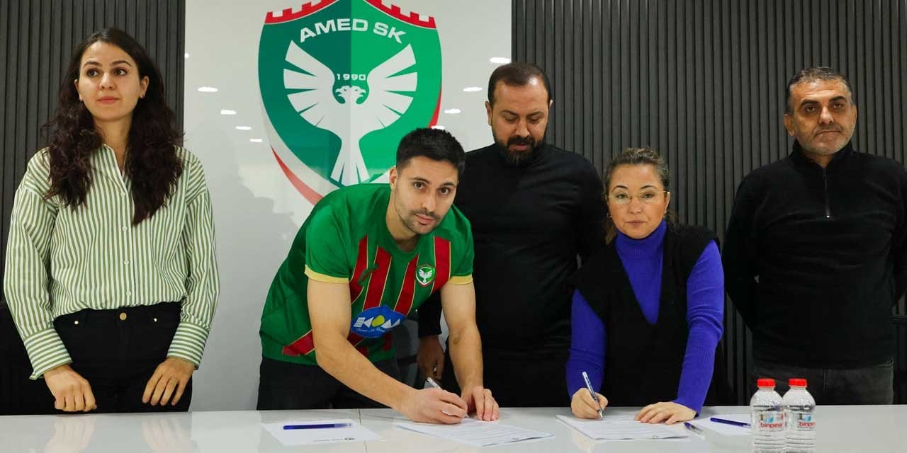 Amedspor yeni transferini açıkladı: Tarkan Serbest imzayı attı