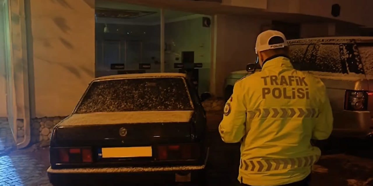 Drift atan sürücüye şok! 46 bin 392 TL ceza kesildi