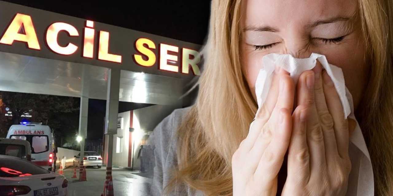 Hastalıktan kırılan acile koştu! 3 virüs aynı anda bulaşıyor