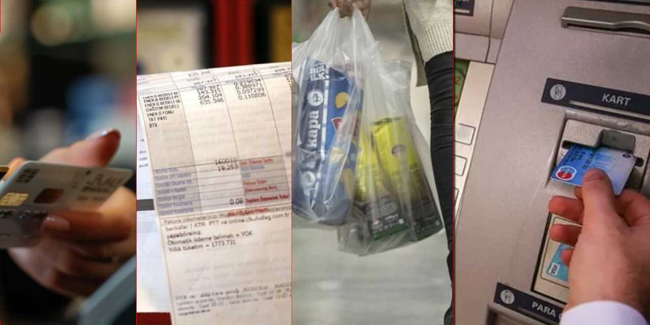 Baştan aşağıya hepsi değişiyor! Kredi kartından poşete, elektrikten EFT'ye: İşte yeni rakamlar