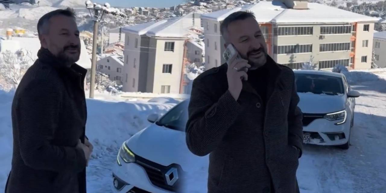 AKP'li başkan yolda kalınca yönettiği belediyeyi şikayet etti