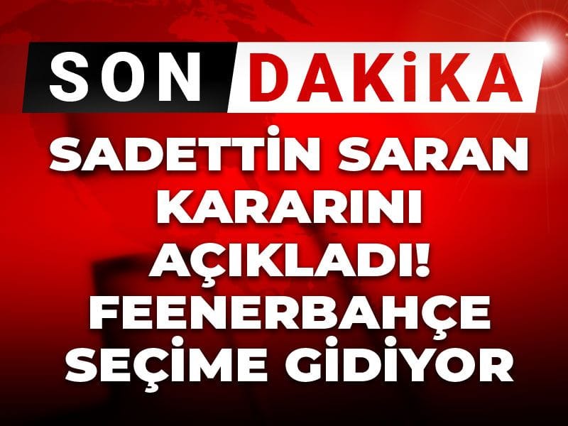 Sadettin Saran canlı yayında kararını açıkladı